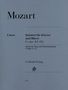 Klavierquintett Es-Dur KV 452 für Oboe, Klarinette, Horn, Fagott und Klavier, Klavierauszug und Stimmen, Noten