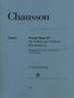 Ernest Chausson: Poème Opus 25 für Violine und Orchester, Noten