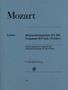 Mozart, Wolfgang Amadeus - Klarinettenquintett A-dur KV 581 und Fragment KV Anh. 91 (516c), Noten