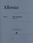 Isaac Albeniz: Première Suite espagnole op. 47, Noten