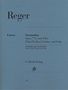 Max Reger: Reger, M: Serenaden für Flöte (Violine), Violine und Viola, Noten
