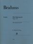 Johannes Brahms: Drei Intermezzi op. 117, Noten
