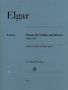 Edward Elgar (1857-1934): Elgar, E: Sonate für Violine und Klavier op. 82, Noten