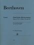 Ludwig van Beethoven: Fünf leichte Klaviersonaten op. 2 Nr. 1, op. 14 und op. 49, Buch