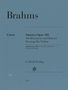 Johannes Brahms: Sonaten op. 120 für Klarinette und Klavier, Noten