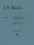 Johann Sebastian Bach: Englische Suite II a-moll BWV 807, Noten