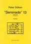 Peter Dülken: "Serenade" 13 op. 45, Noten