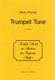 Henry Purcell: Trumpet Tune für Orgel D-Dur, Noten