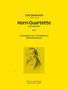 Carl Oestreich: Horn-Quartette, Noten