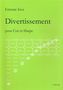 Etienne Isoz: Divertissement pour Cor et Harpe, Noten
