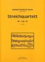 Adolph Hesse: Streichquartett Nr. 1 d-Moll op. 23, Noten