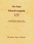 Max Reger: Reger, Max          :Choralvorspiele op. 67 /O, Noten