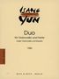 Isang Yun: Duo, Noten