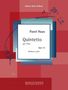 Pavel Haas: Bläserquintett op. 10, Noten