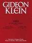 Gideon Klein: Klein, Gideon       :Streichtrio /P, E /V/Va/V, Noten