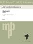 Alexander Glasunow: Quintett A-Dur op. 39 (1891 - 1892), Noten