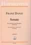 Franz Danzi: Sonate für Bassethorn oder Violoncello und Klavier, Noten