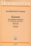 Johann Baptist (Jan Krtitel) Vanhal: Konzert D-Dur für Kontrabass und Orchester. Fassung in E-Dur, Noten