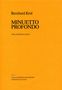 Bernhard Krol: Minuetto profondo, op. 83/1 op, Noten