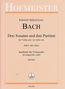 Johann Sebastian Bach: Drei Sonaten und drei Partiten Violine solo BWV 1001-1006, Noten