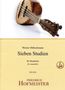 Hübschmann, W: Sieben Studien für Mandoline, Noten