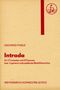 Siegfried Thiele: Intrada, Noten