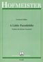 Gerhard Gläßer: A Little Paradiddle, Noten