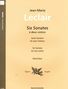 Jean-Marie Leclair (1697-1764): 6 Sonaten für 2 Violinen op. 3, Noten