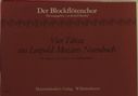 Leopold Mozart: Vier Tänze aus Leopold Mozarts Notenbuch für Sopran-, Alt-, Tenor- und Baß-Blockflöte, Noten