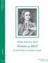 Johann Sebastian Bach: Sonata für Altblockflöte undob, Noten