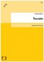 Joachim Blume: Toccata für Orgel (2000), Noten