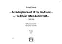 Richard Dünser (geb. 1959): ... breeding lilacs out of the dead land ... für Kammerensemble (1997/98), Noten
