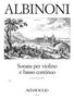 Tomaso Albinoni: Sonata Nr. 6 A-Dur, Noten