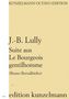 Jean-Baptiste Lully: Suite aus Le Bourgeois gentilhomme, Noten