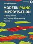Julia Hülsmann: Modern Piano Improvisation, Noten