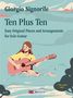 Giorgio Signorile: Ten Plus Ten. Easy Original Pieces and Arrangements for Solo Guitar, Noten