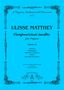 Ulisse Matthey: Opere inedite per Organo, vol. 6 Organ, Noten