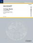 Wolfgang Amadeus Mozart: 12 leichte Duette KV 487, Noten