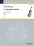 Arnold Trowell: 12 Morceaux faciles op. 4, Noten