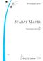 Vivienne Olive: Stabat Mater, Noten