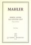 Gustav Mahler: Mahler, Gustav      :Sieben Lieder aus letzter, Noten