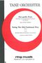 Peter Thomas: Der große Preis (C-Dur) - Swing the old fashioned Way (Es-Dur), Noten
