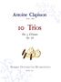 Antoine Clapisson: 10 Trios für 3 Hörner op. 30, Noten