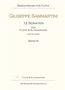 Giuseppe Sammartini: 12 Sonaten für Flöte und Altsaxophon und Klavier, Noten