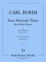 Carl Bohm: Zwei Polnische Tänze, Noten