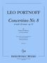 Leo Portnoff: Concertino Nr. 8 d-moll op. 45, Noten