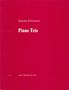 Malcolm Williamson: Piano Trio (1975/76), Noten