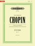 "THE COMPLETE CHOPIN", kritische Gesamtausgabe der Etüden Op. 25, von Roy Howat. Verziert mit einem grünen Rahmen., Noten