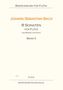 Johann Sebastian Bach: 8 Sonaten für Flöte und Bc, Noten