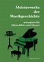 Johann Sebastian Bach: Meisterwerke der Musikgeschichte arrangiert für Altblockflöte und Klavier, Noten